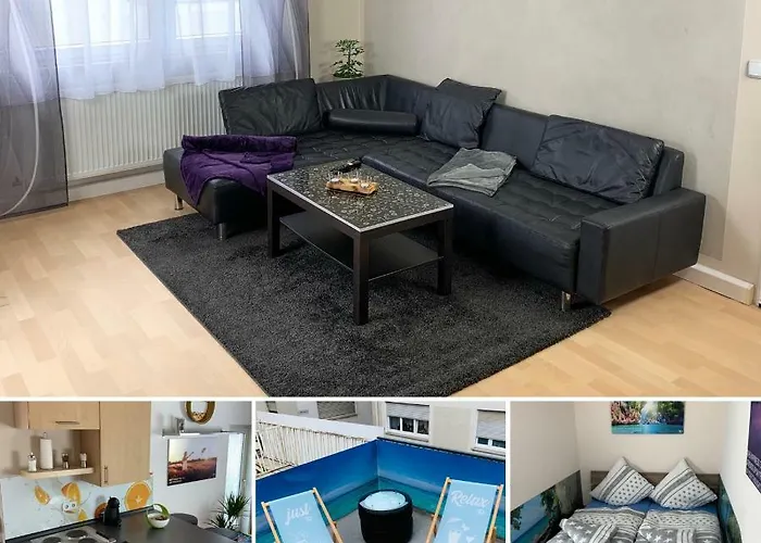 Schoenes Apartment Terrasse 2P. Stadtnah Wuerzburg Wlan